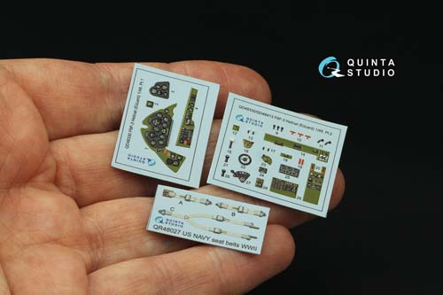 Quinta Studio 1/48 F6F-3 Interior Detail Set