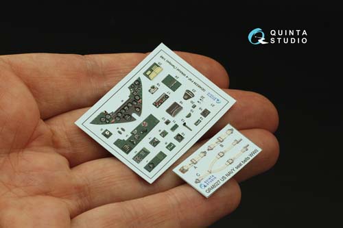 Quinta Studio 1/48 F4F-4 Interior Detail Set