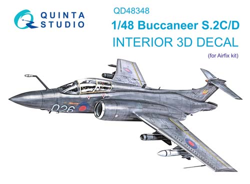 Quinta Studio 1/48 Buccaneer S.2C/D Interior Detail Set