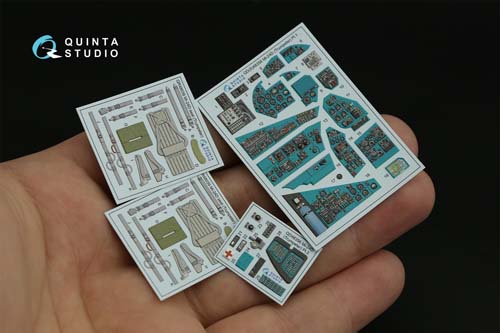 Quinta Studio 1/48 Mi-24D Interior Detail Set