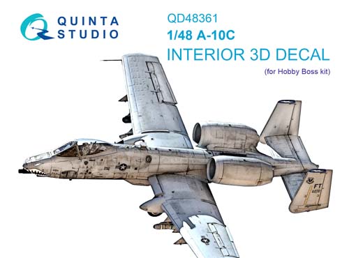 Quinta Studio 1/48 A-10C Interior Detail Set