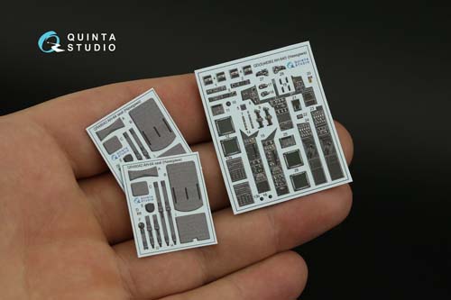 Quinta Studio 1/48 AH-64D Interior Detail Set