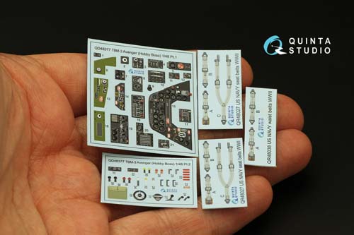 Quinta Studio 1/48 TBM-3 Interior Detail Set