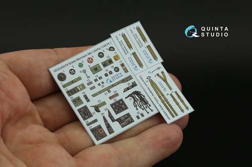 Quinta Studio 1/48 Blenheim Mk.I Interior Detail Set
