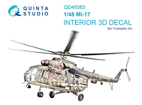 Quinta Studio 1/48 Mi-17 Interior Detail Set