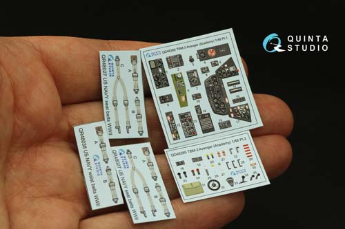 Quinta Studio 1/48 TBM-3 Interior Detail Set