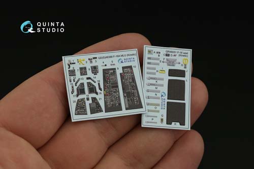 Quinta Studio 1/48 F-16A MLU Interior Detail Set