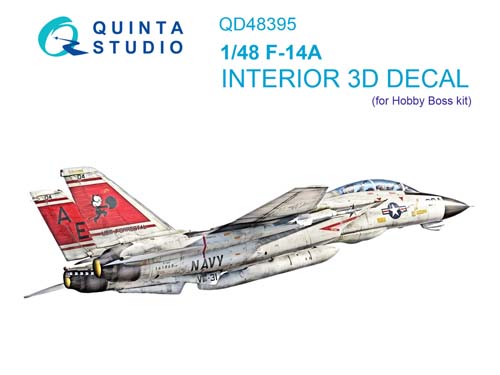 Quinta Studio 1/48 F-14A Interior Detail Set