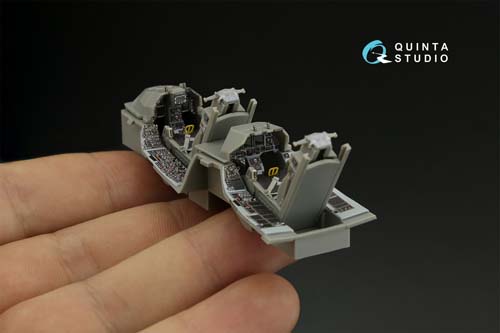 Quinta Studio 1/48 F-16D Block 30 Interior Detail Set