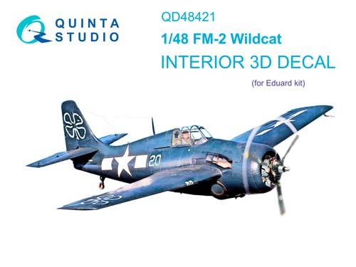 Quinta Studio 1/48 FM-2 Interior Detail Set