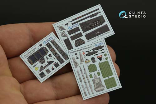 Quinta Studio 1/48 MiG-29K Interior Detail Set