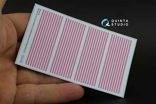 Quinta Studio 1/32 Fokker Dr.I-D.VII Magenta Rib Tape