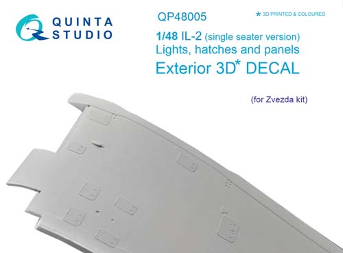 Quinta Studio 1/48 Il-2 Exterior Details (ZVE)