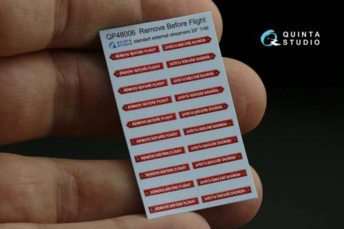 Quinta Studio 1/48 Remove Before Flight Tags