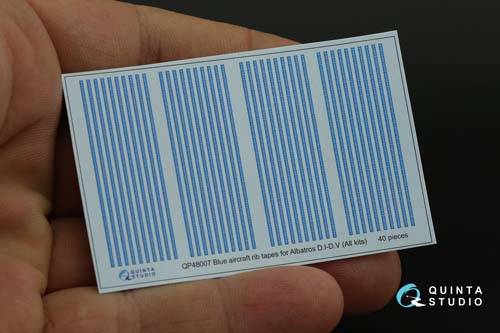 Quinta Studio 1/48 Albatros D.1-D.V Blue Rib Tape