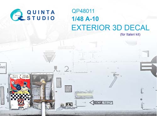 Quinta Studio 1/48 A-10 Exterior Detail Set