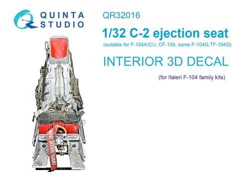 Quinta Studio 1/32 C-2 Ejection Seat Detail Set