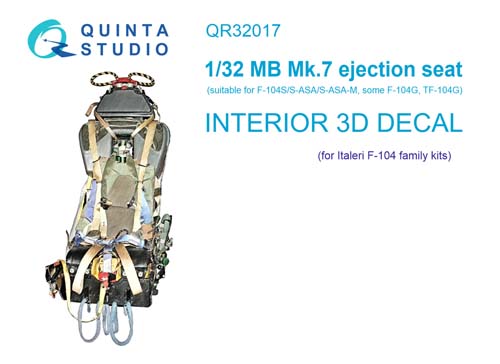 Quinta Studio 1/32 MB Mk.7 Ejection Seat Detail Set