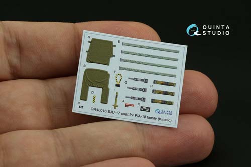 Quinta Studio 1/48 SJU-17 Ejection Seat Detail Set